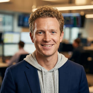Ryan Brooks, werkzaam als Lead Trading Analyst bij Rots Kapitveld, headshot
